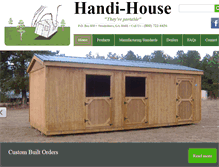 Tablet Screenshot of handihouse.com